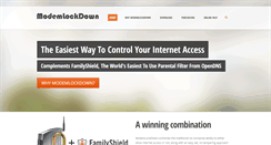 Desktop Screenshot of modemlockdown.com